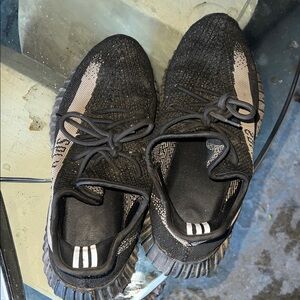 adidas Black and Tan Men's Sneakers